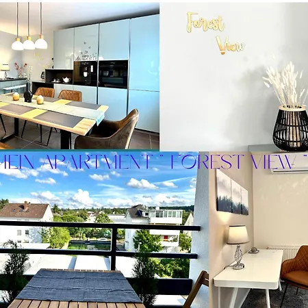 Mein Apartment, Forest View Mit Balkon Und Klima, Bis 10 Personen