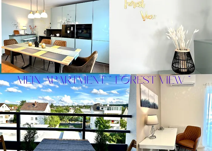 Mein Apartment, Forest View Mit Balkon Und Klima, Bis 10 Personen